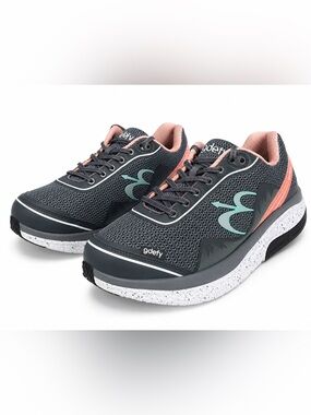 Gravity Defyer G-Defy Mighty Walk VersoShock Walking Shoes Women’s 9.5 Gray Pink